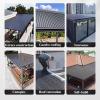 Elitix Insulated Aluminum Corrugated Roof Panels, 4-Pack, 1.5 m view 3