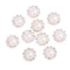 10 Pack Crystal Flat Back Buttons 13 mm view 2