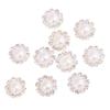 10 Pack Crystal Flat Back Buttons 13 mm view 3