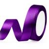 Purple Satin Ribbon 20mm, 23m view 1