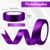 Purple Satin Ribbon 20mm, 23m view 2