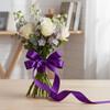 Purple Satin Ribbon 20mm, 23m view 4