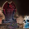 200 Halloween Skull Beads view 2