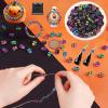 200 Halloween Skull Beads view 4