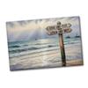Ebb and Flow Watercolor North Sea Landscape Souvenir Magnet view 1