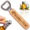 Wooden Bottle Opener with Oktoberfest Decoration view 1