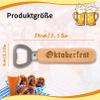 Wooden Bottle Opener with Oktoberfest Decoration view 2