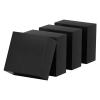 Rubber Block Pads for Vibration Damping, 4-Pack, 50 x 50 x 35-50 mm view 1