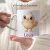 Kiddle-Design Personalized Children's Cup with Name and Heart Handle view 4