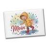 Cheerful Rainy Day Moin Souvenir Magnet view 1