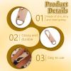 12 Pack Zipper Replacement, Metal Zippers view 3