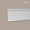 Profhome Baseboards 653114-box, 200 x 1.5 x 15 cm, XPS, Primed, 12 Pieces / 24 m view 4