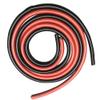 BgnEhRfL Copper Wire, Silicone Wire 12AWG 14AWG 15AWG 16AWG 18AWG 20AWG 22AWG 26AWG 28AWG 30AWG Black-Red Heat-Resistant Soft Silicone Cable (Black, 20AWG) view 2