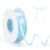 3mm Satin Ribbon Light Blue 50m view 1