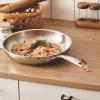 VELATEMOR 304 Stainless Steel Nonstick Frying Pan, Cool-Touch Handle, 22 cm view 3