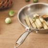 VELATEMOR 304 Stainless Steel Nonstick Frying Pan, Cool-Touch Handle, 22 cm view 4