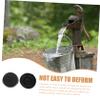 Housoutil 2-Piece Rubber Piston Seals for Hand Pumps, Durable Water Pump Fittings, Easy to Use view 2