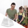 Plant Covers, 10 Transparent Mini Greenhouse Domes with Ventilation view 3