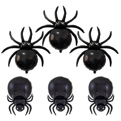 NOPKESV 6 Pack Halloween Spider Balloons