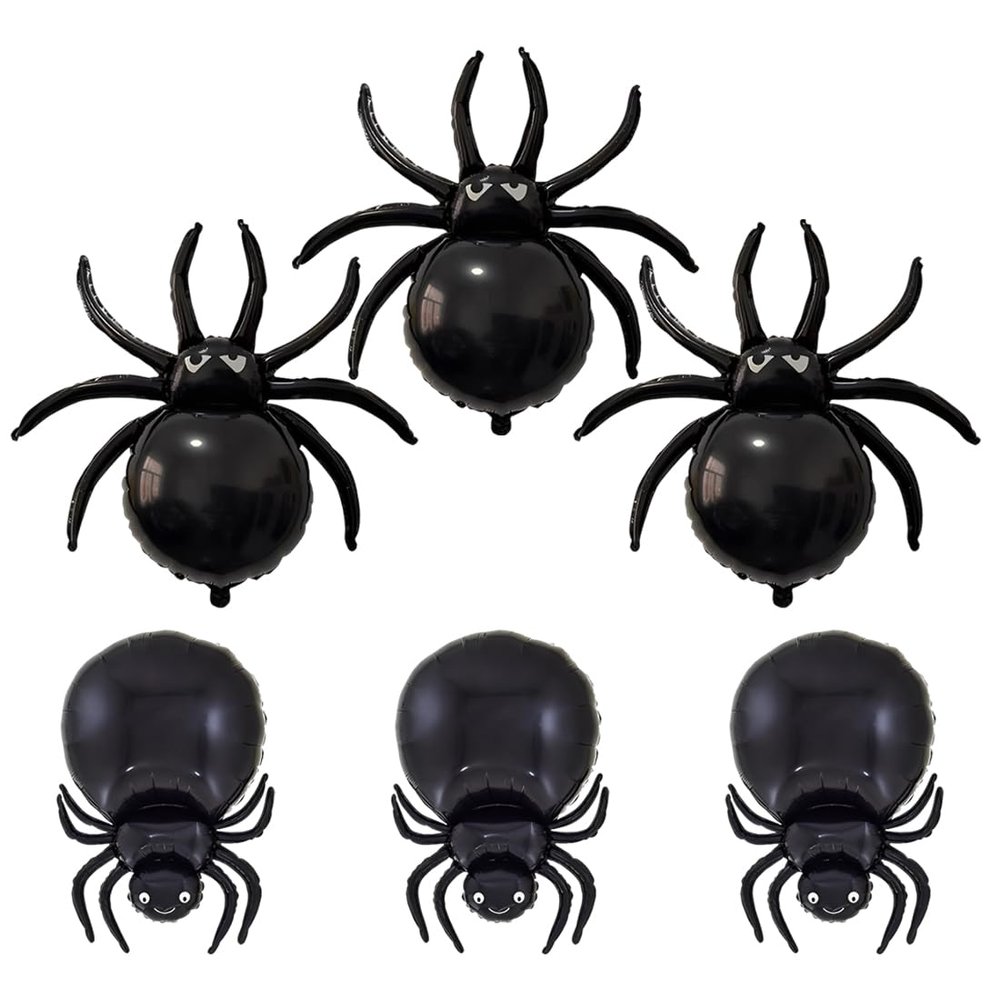 NOPKESV 6 Pack Halloween Spider Balloons