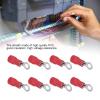 Red Insulated Ring Terminals, 1.25–3 mm Wire, 1000-Pack view 4
