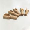 Small Salt Scoop with Wooden Handle view 4
