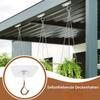 Ceiling Hooks - Adhesive Wall Hooks, Damage-Free Ceiling Hook view 3