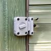 Heavy-Duty Night Door Latch, 1.77 x 1.38 x 0.5 in view 2
