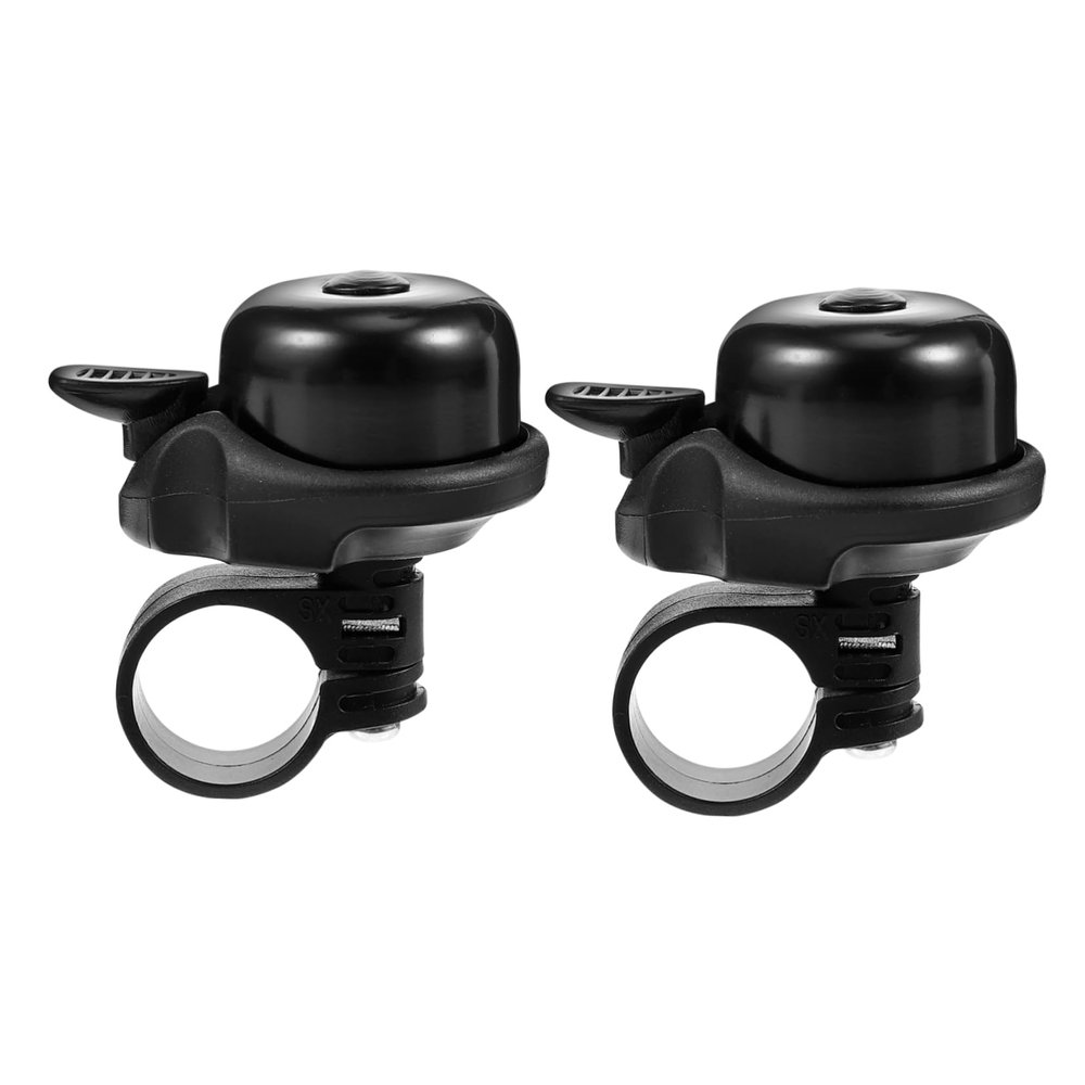 ERINGOGO 2-Pack Lightweight Portable Metal Bicycle Bells for Mountain and Road Bikes, Very Loud Clear Sound, Suitable for Boys and Girls