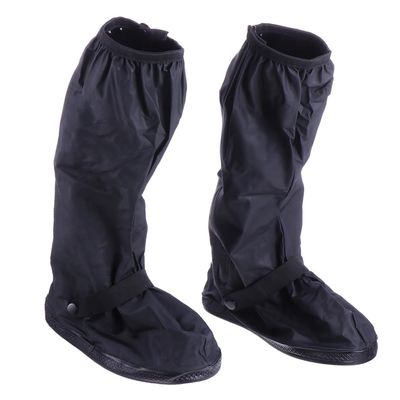 UPKOCH Black PVC Cycling Shoe Covers, 1 Pair, for Outdoor Use
