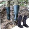 UPKOCH Black PVC Cycling Shoe Covers, 1 Pair, for Outdoor Use view 4