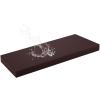 HJZPWB 5 cm Thick PU Leather Bench Cushion, Dark Brown, 90 x 50 x 5 cm view 1