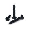 Manoud M1.7 M2 M2.5 M3 M3.5 M4 M5 M6 GB846 Black 304 A2-70 Stainless Steel Phillips Countersunk Self-Tapping Wood Screws (40 mm, 100 pcs, M2) view 3