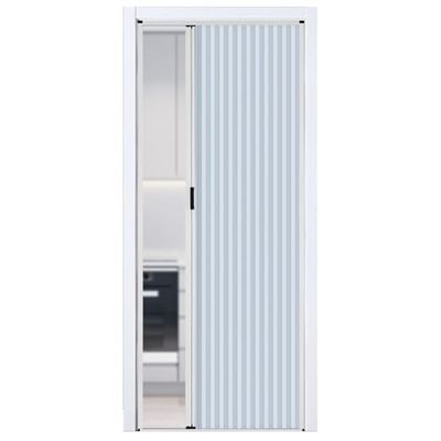 Accordion Folding Door with Honeycomb Structure and Aluminum Frame for Indoor Use