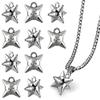 10 Pcs 3D Meteor Hammer Charms for Keychain Crafting view 1