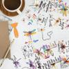 arricraft 10 Pack UV Transfer Paper for Mug Printing with Dragonfly Design view 3