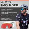 TriEye Lens Sport REVO Blue Medium/Left view 3