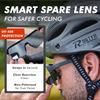 TriEye Lens Sport REVO Blue Medium/Left view 4