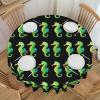 Minimalist Seahorse Round Lace Tablecloth, 60 in view 1