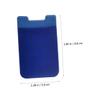PENIKOKO Self-Adhesive Phone Card Holder, 2 Pieces, Blue, Non-Slip view 2