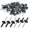 Alethron 50-Pack 4 x 12 mm Anthracite Aluminum Blind Rivets view 1