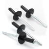 Alethron 50-Pack 4 x 12 mm Anthracite Aluminum Blind Rivets view 4