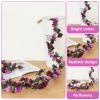 LaresDay 2-Piece Artificial Rose Garland Set, 4.9m (2x2.45m) view 3
