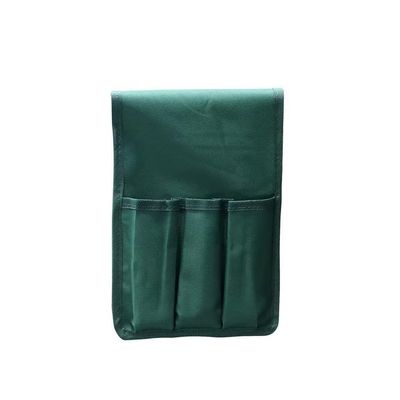 Folding Garden Stool and Kneeler, 330 lb Capacity, with Tool Bag, Green