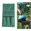 Folding Garden Stool and Kneeler, 330 lb Capacity, with Tool Bag, Green view 2