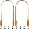 CALFOVERA 2 Pack 72cm Long PU Leather Handbag Straps view 1