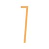 SHU 70 mm Nordic Brass House Number 7, Room Number for Home, Mailbox or Hotel view 1
