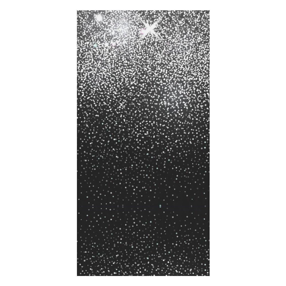 Dgsxynth Silver Glitter Beach Towel, 80 x 160 cm
