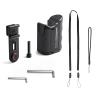 HUANGING Action Camera Grip, Quick Release, Adjustable Strap Grip, Vlog Mount with Shutter Button view 1