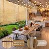Weatherproof Bamboo Roller Shades view 4